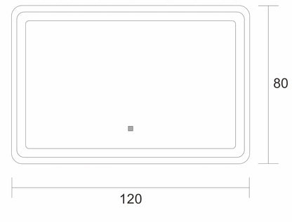 Sanisupreme badkamerspiegel Keulen - Verkrijgbaar in meerdere maten