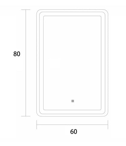 Sanisupreme badkamerspiegel Keulen - Verkrijgbaar in meerdere maten
