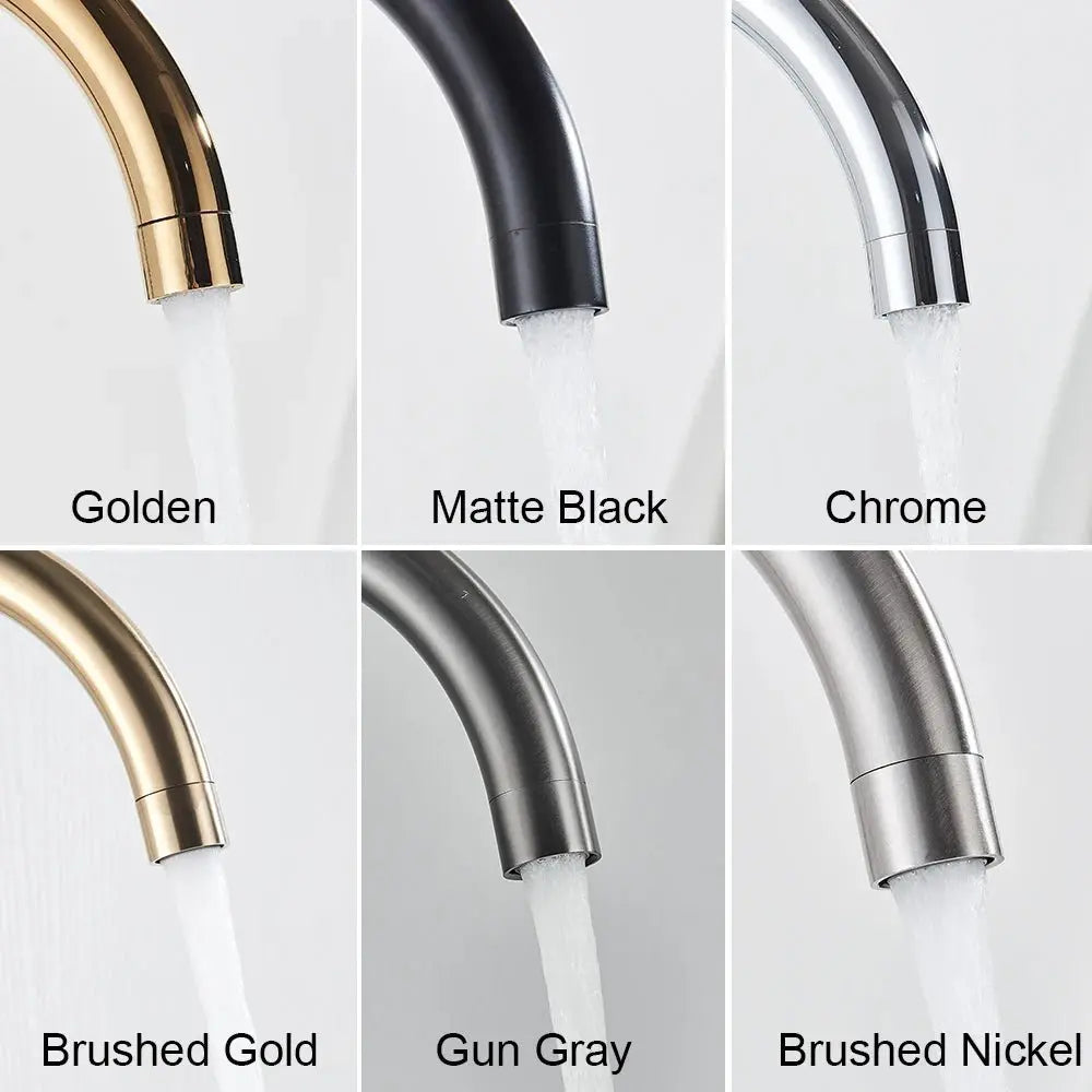 SaniSupreme® Badkraan Ancona vrijstaand model met handdouche RVS brushed nickel