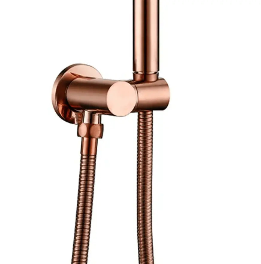 SaniSupreme Badset Doucheset Yosemite Inbouw Badkraan 26cm en Handdouche Koper 2 weg