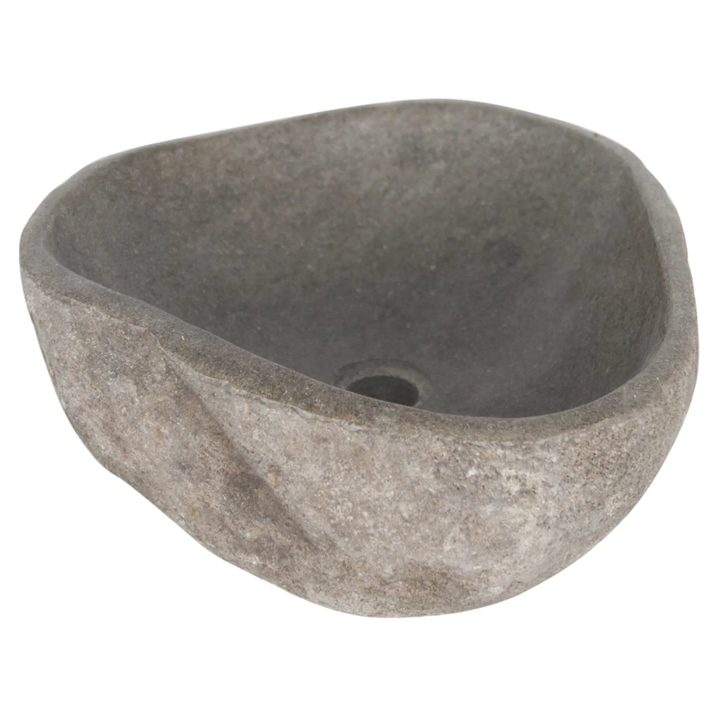 Sanisupreme Bangkok waskom 40x50cm riviersteen grijs Set van 2