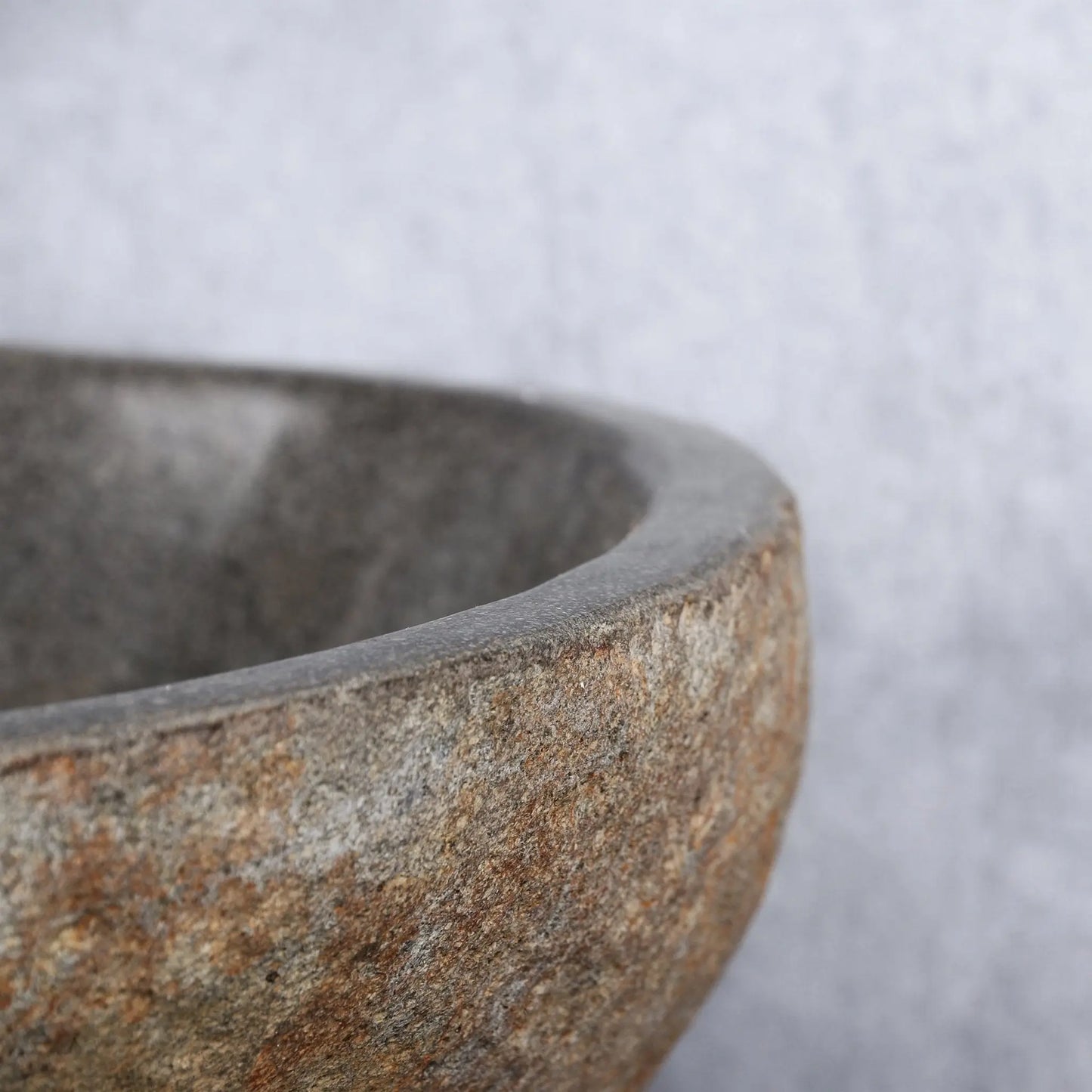 Sanisupreme Bangkok waskom 40x50cm riviersteen grijs Set van 2