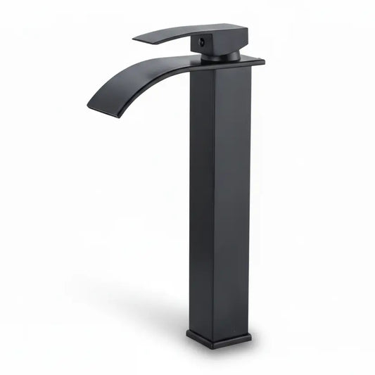 sanisupreme-bari-wastafelkraan-opbouw-hoog-model-brede-uitloop-mat-zwart-12