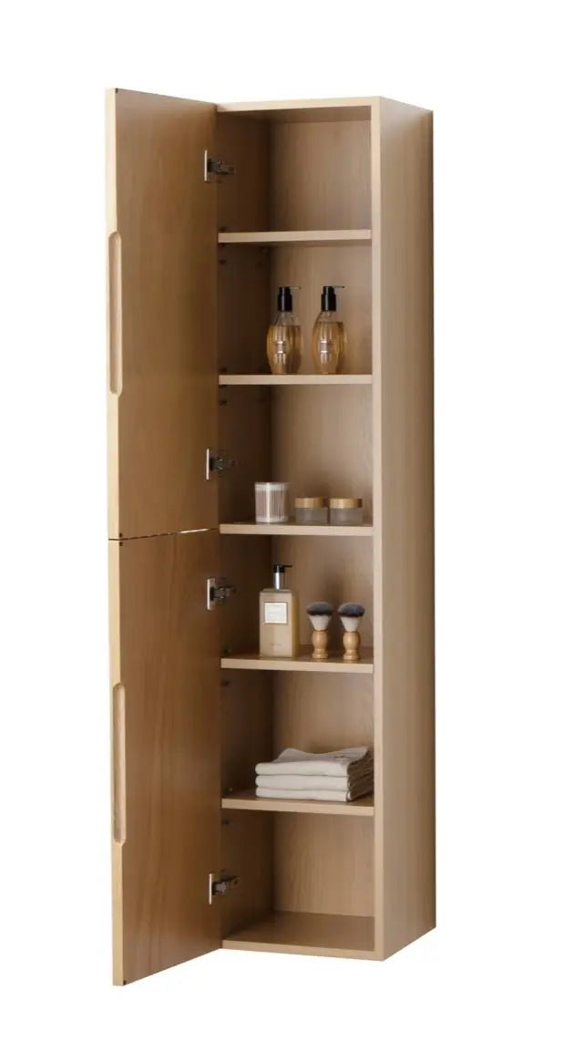 Sanisupreme Begonia Kolomkast Eiken 35X160X35 cm