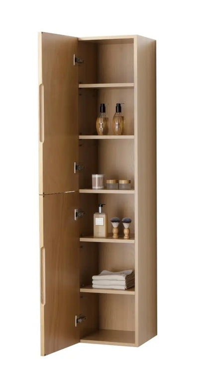 Sanisupreme Begonia Kolomkast Eiken 35X160X35 cm