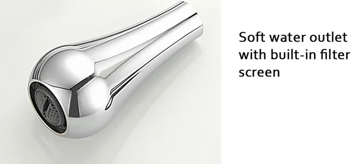 Sanisupreme Biarritz Classico Premium Wastafelkraan zwevend plafond - inbouw met wandbediening mat zwart