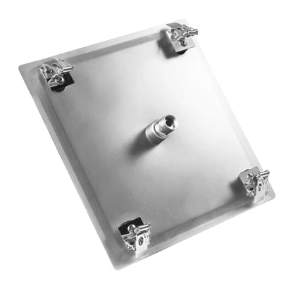 SaniSupreme BlackLine Premium Inbouw Plafond Regendouche kop vierkant Hoofddouche Chroom Glans vierkant 30 cm - 12 inch