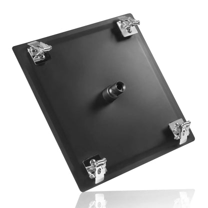 SaniSupreme BlackLine Premium Inbouw Plafond Regendouche kop vierkant Hoofddouche Mat Zwart vierkant 30 cm - 12 inch