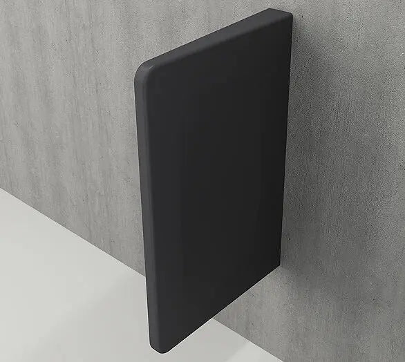 SaniSupreme Bocchi Urinoir Scheidingswand Mat Antraciet