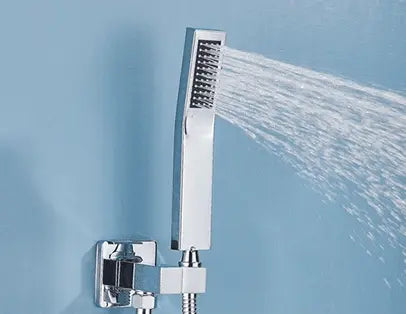 SaniSupreme Brasil complete inbouw handdoucheset messing zware kwaliteit chroom glans