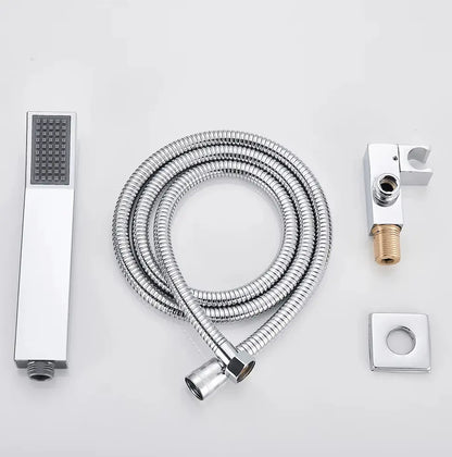 SaniSupreme Brasil complete inbouw handdoucheset messing zware kwaliteit chroom glans