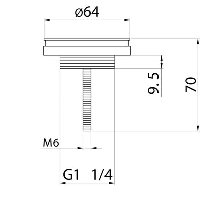 SaniSupreme - Cleo Fonteinset – Beton donkergrijs – Kraan gebogen mat zwart