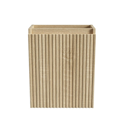 SaniSupreme Complete Fonteinset Licht Eiken onderkast Zwart