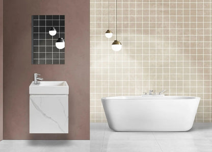 SaniSupreme Complete Fonteinset Marmer onderkast