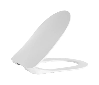 SaniSupreme COMPLETE SET Creavit RIMOFF wandcloset toilet wc Spoelrandloos incl. softclose zitting 51 x 35.3 cm x 34.5 cm Wit