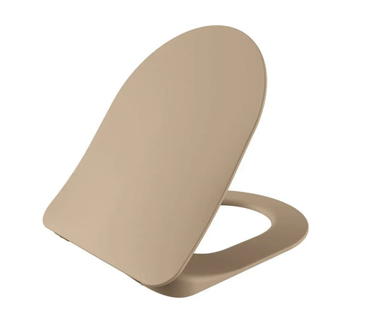 SaniSupreme Creavit Series solftclose wc - zitting toilet wc Mat Cappucino