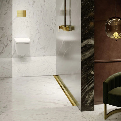 SaniSupreme Creavit 'SQUARE' bedieningspaneel Goud