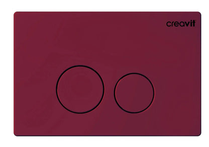 SaniSupreme Creavit 'TERRA' bedieningspaneel Berry