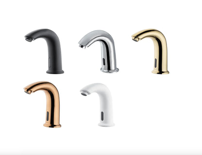 SaniSupreme Creavit Wastafel kraan opbouw Goud met automatische sensor 16 cm koud water