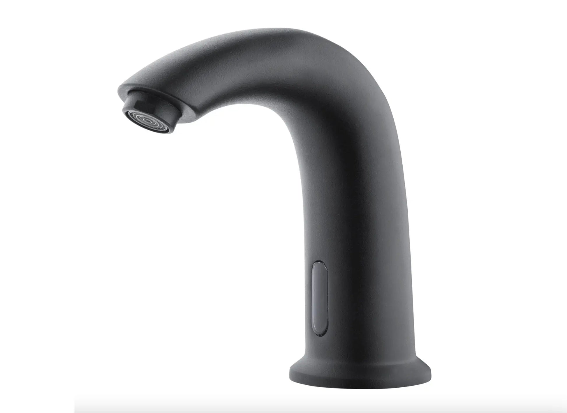 SaniSupreme Creavit Wastafel kraan opbouw Zwart met automatische sensor 16 cm koud water