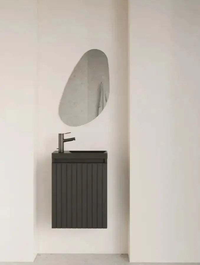 Sanisupreme Design Luna Spiegel Organisch 37x60 cm