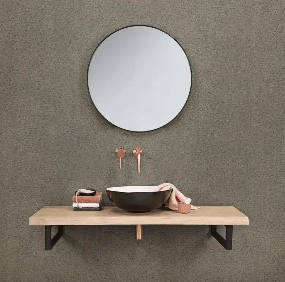 SaniSupreme® Differnz inbouw wastafelkraan mengkraan koud - warm keramisch Koper