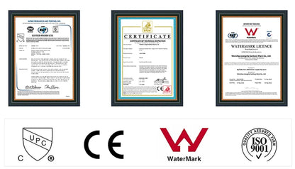 SaniSupreme Doucheset Lugano Premium handdouche mengkraan regendouche vierkant 20 cm. Chroom inbouw 2 weg