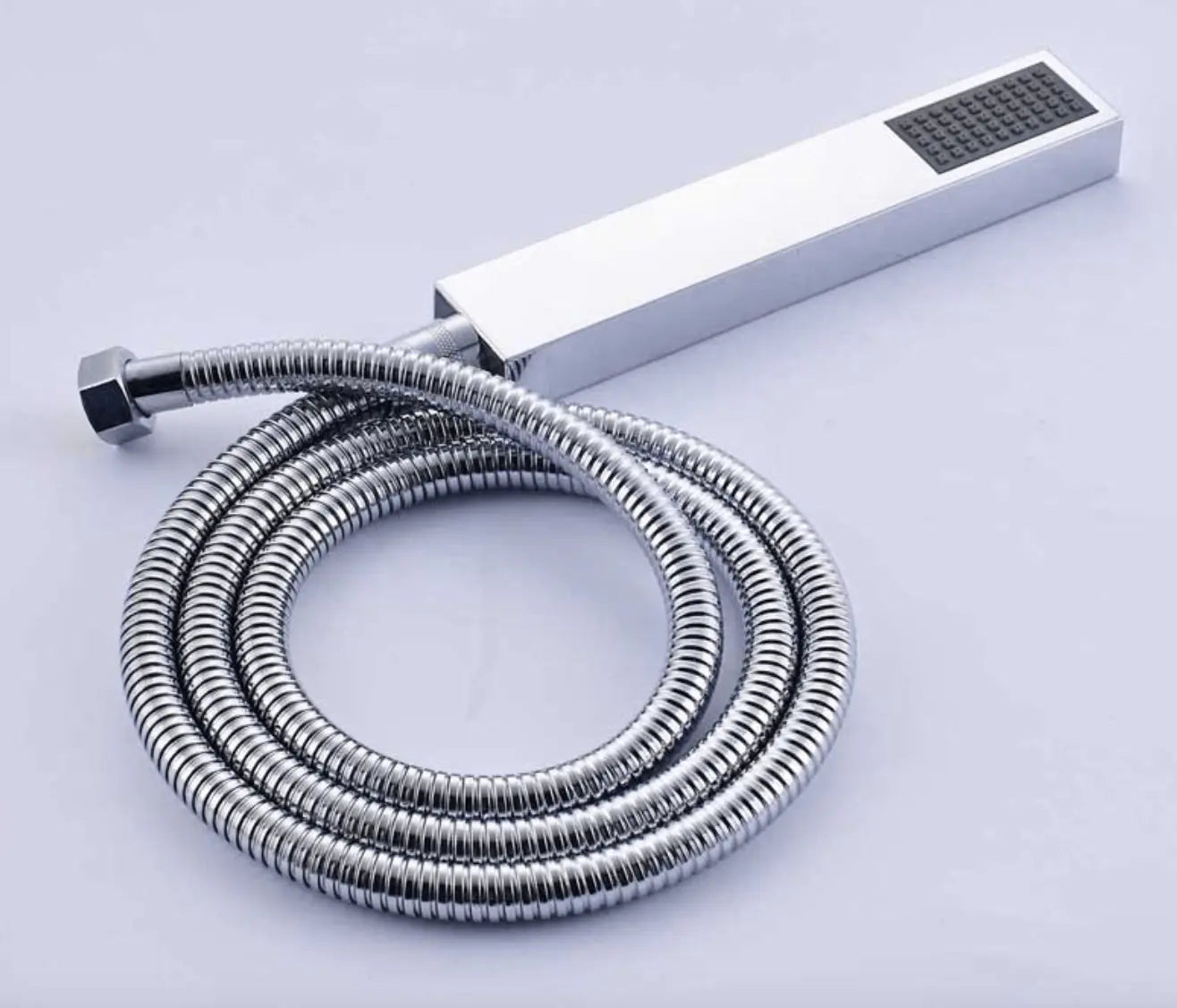 SaniSupreme Doucheset Lugano Premium handdouche mengkraan regendouche vierkant 30 cm. Chroom inbouw 2 weg