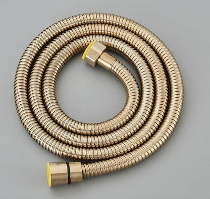 SaniSupreme Doucheset Manhattan Premium Plafond 40x80 cm regendouche vierkant 3 - weg goud geborsteld