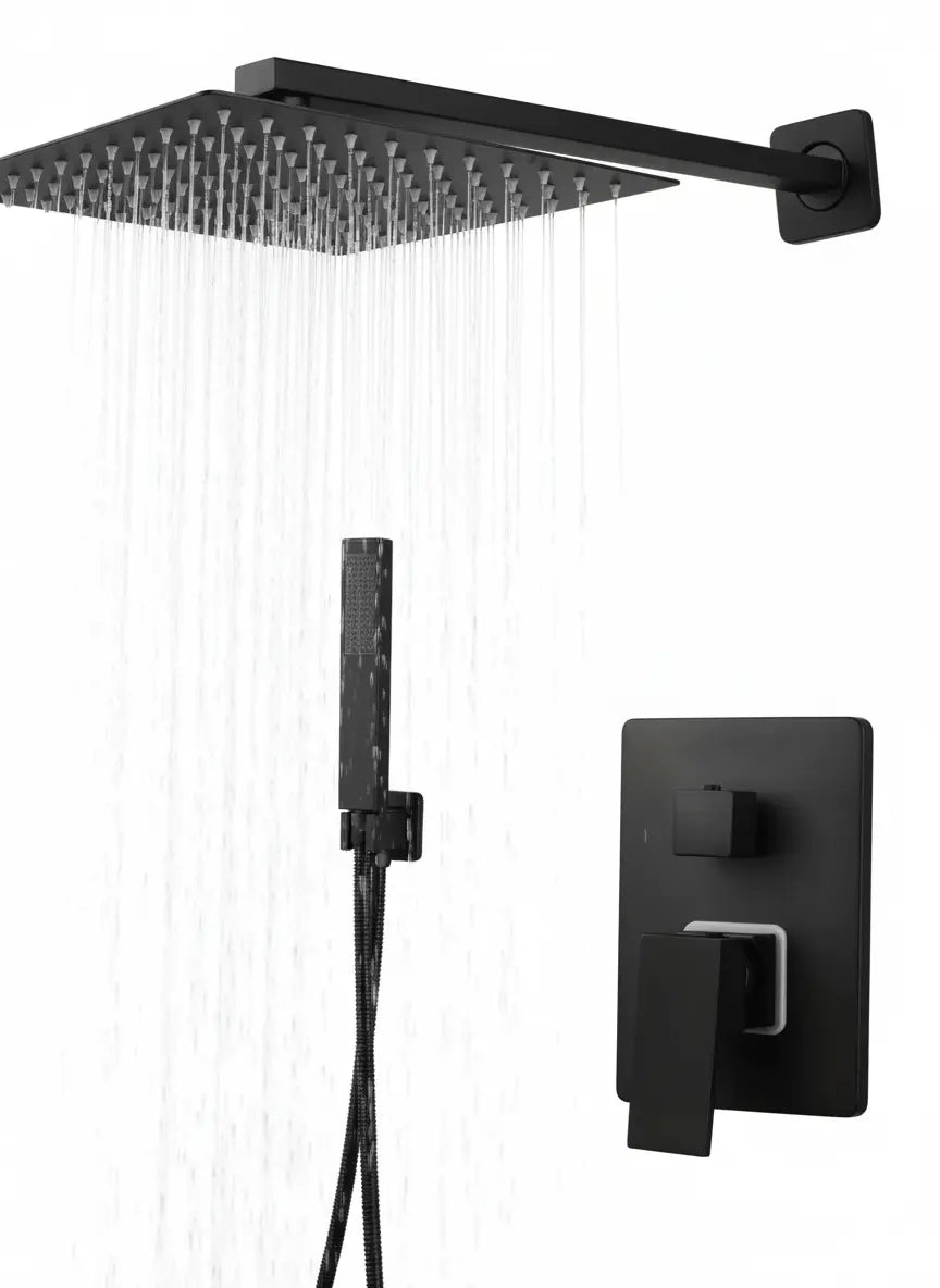 sanisupreme-doucheset-santiago-20-cm-regendouche-vierkant-2-weg-zwart-inbouw-8443672