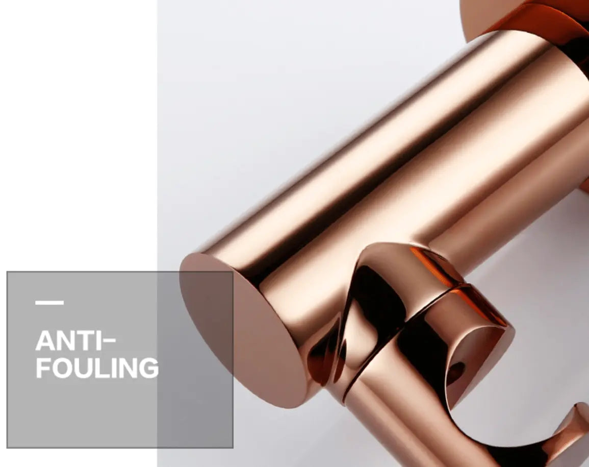 SaniSupreme Doucheset Yosemite 12 inch regendouche rond 2 - weg koper glans inbouw