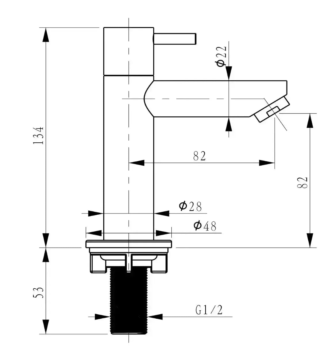 Sanisupreme Flat fonteinset – Beton lichtgrijs– Kraan recht mat zwart