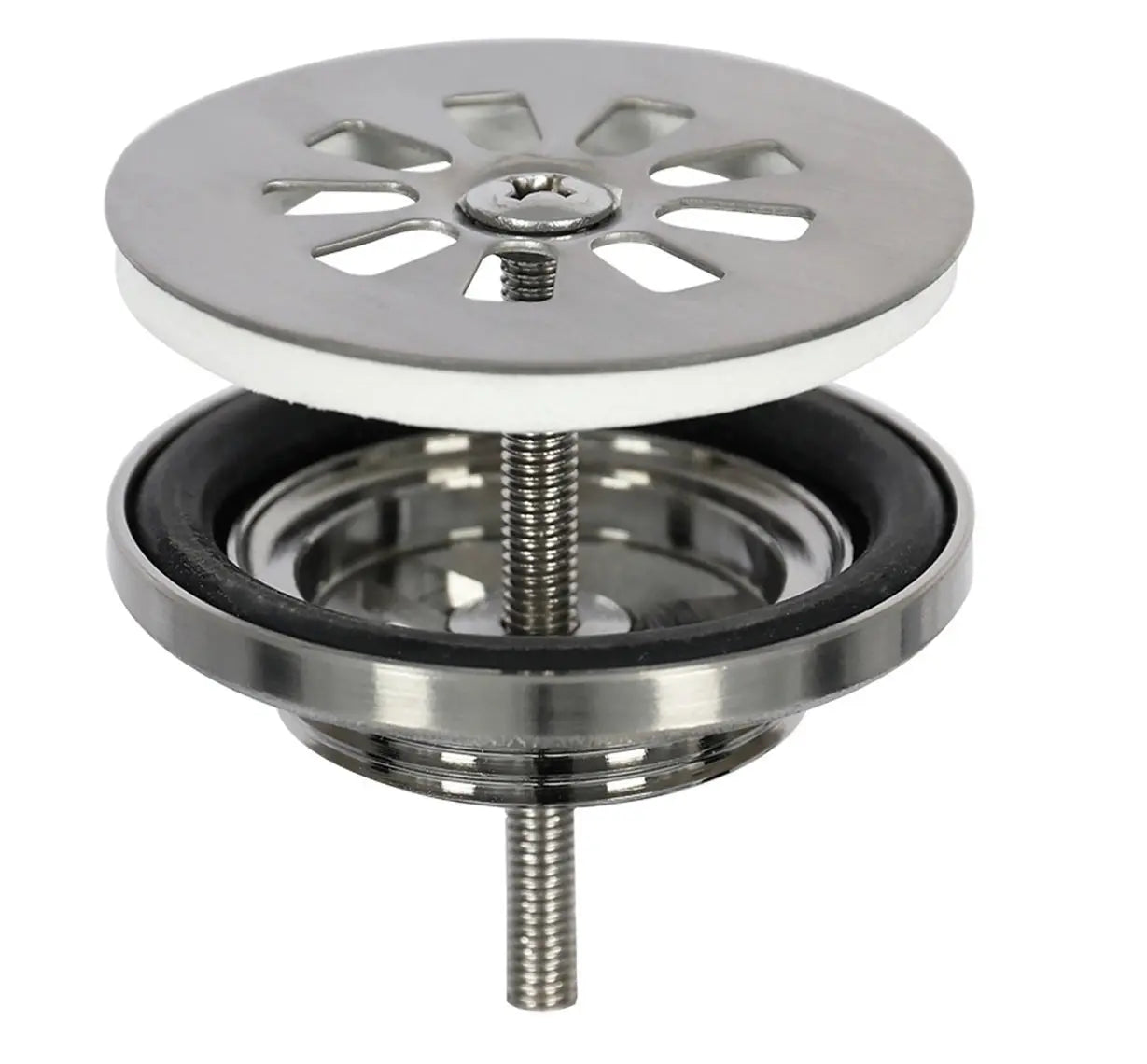 Sanisupreme Flat fonteinset – keramiek – kraan recht mat chroom