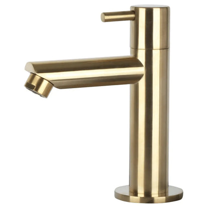 Sanisupreme Flat fonteinset – keramiek – kraan recht mat goud