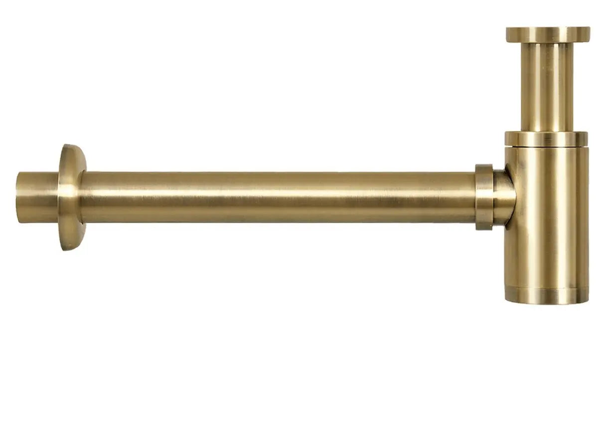 Sanisupreme Flat fonteinset – keramiek – kraan recht mat goud