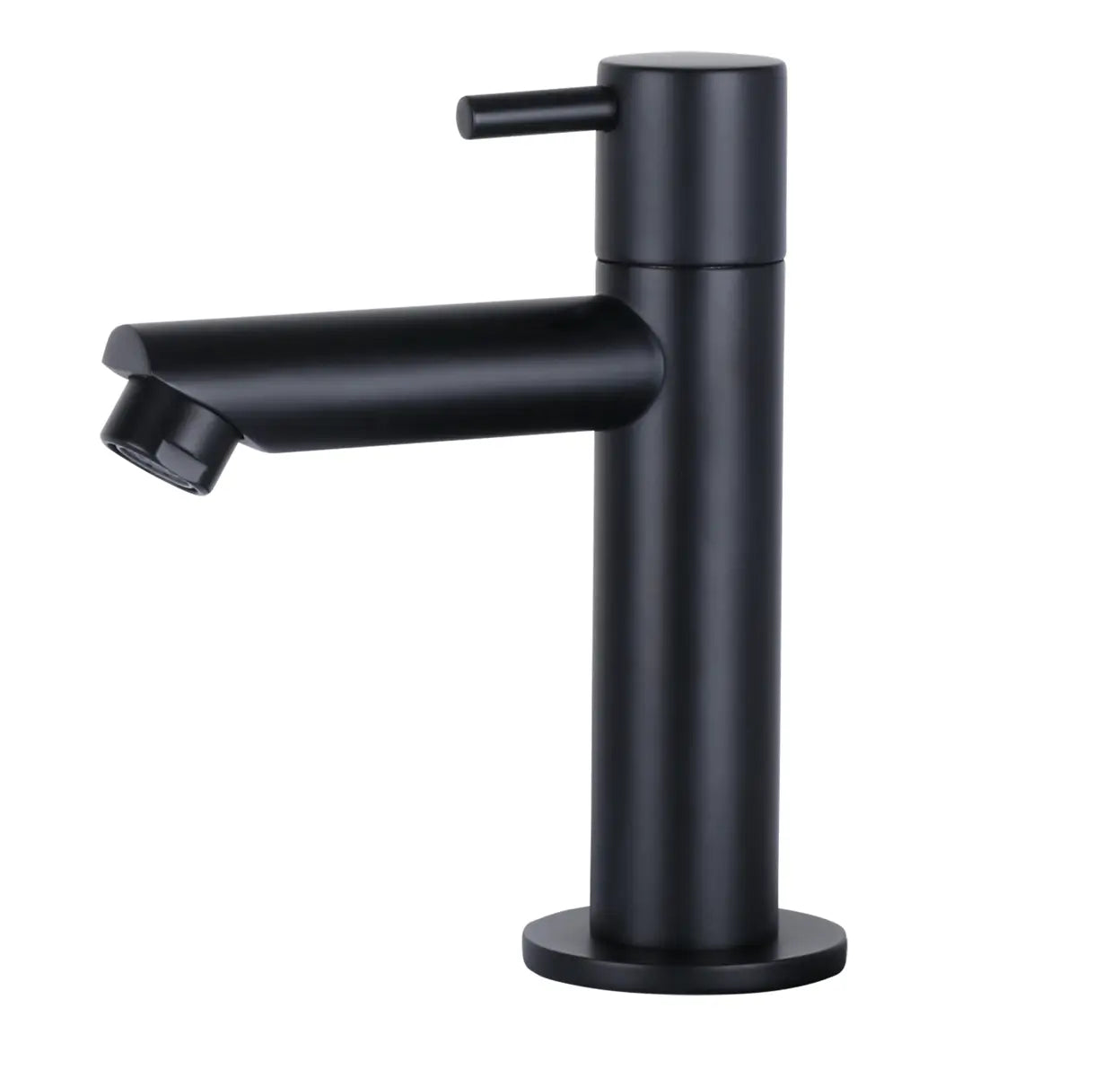 Sanisupreme Flat fonteinset –Keramiek– Kraan recht mat zwart