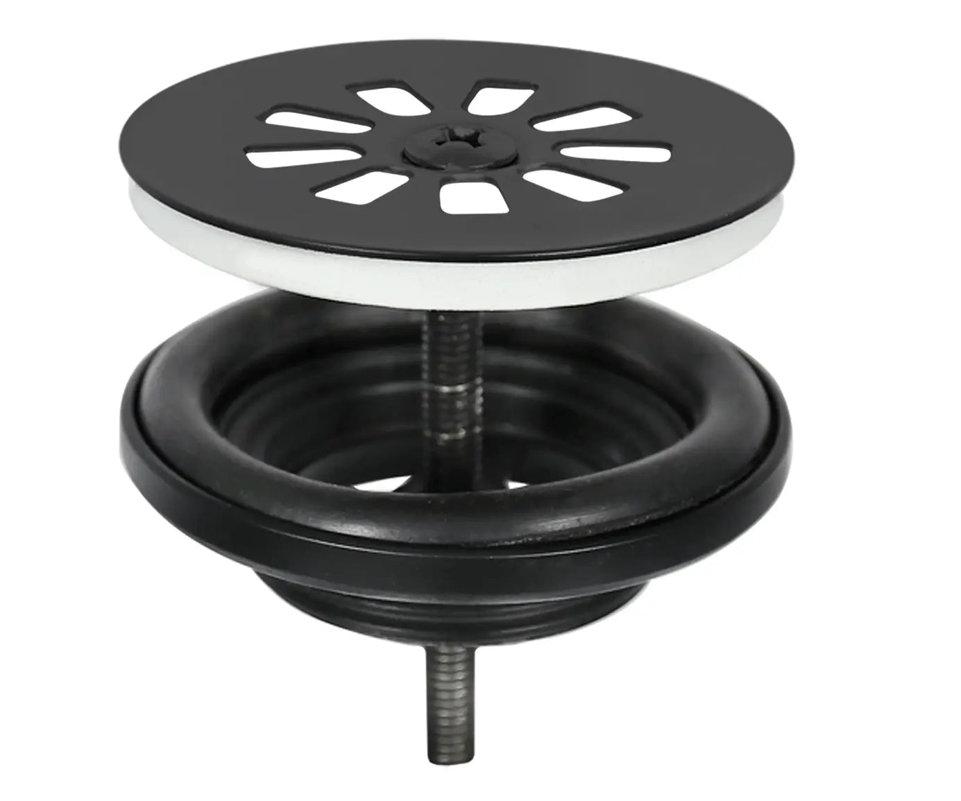 Sanisupreme Flat fonteinset –Keramiek– Kraan recht mat zwart