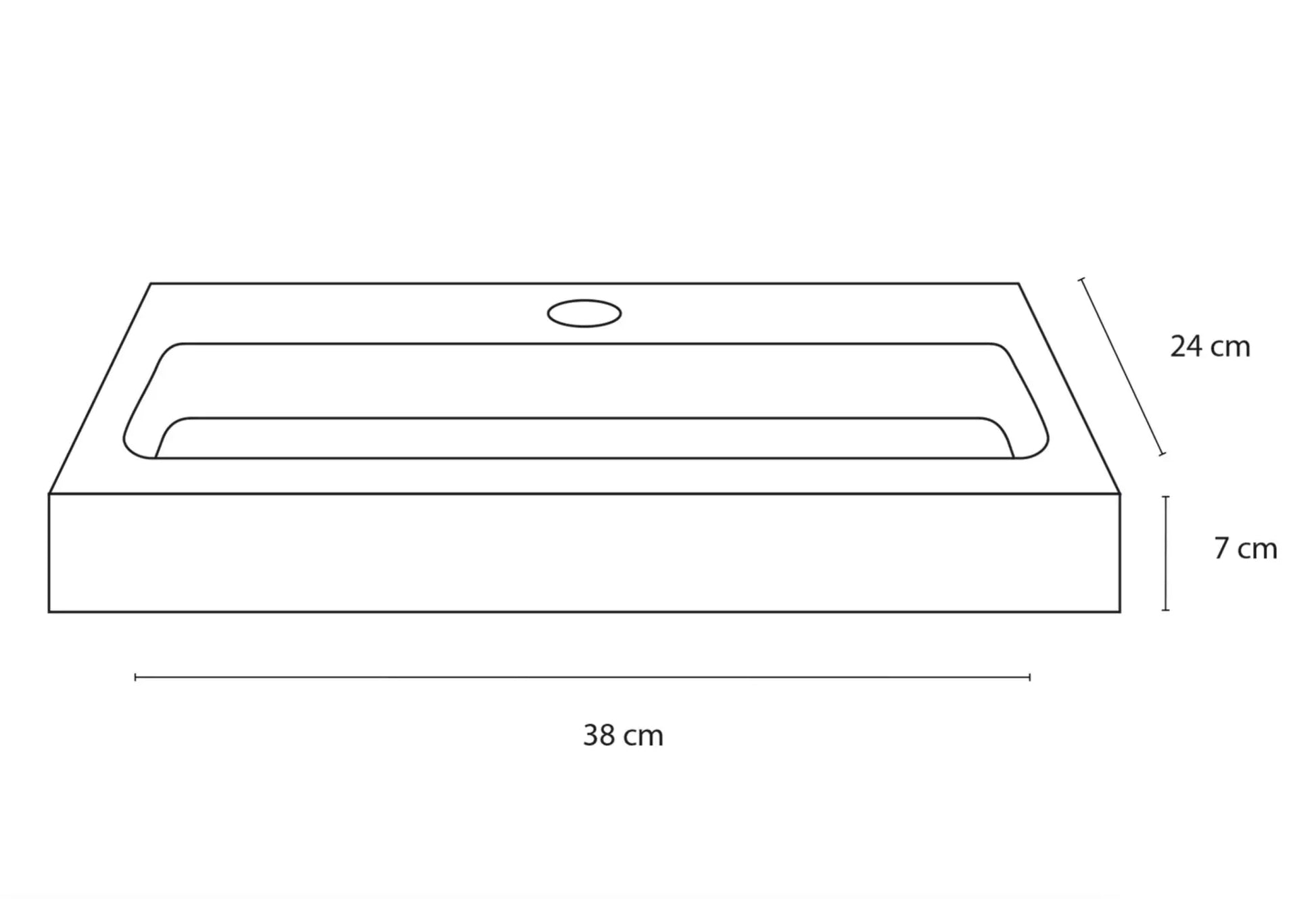 Sanisupreme Flat fonteinset –Keramiek– Kraan recht mat zwart