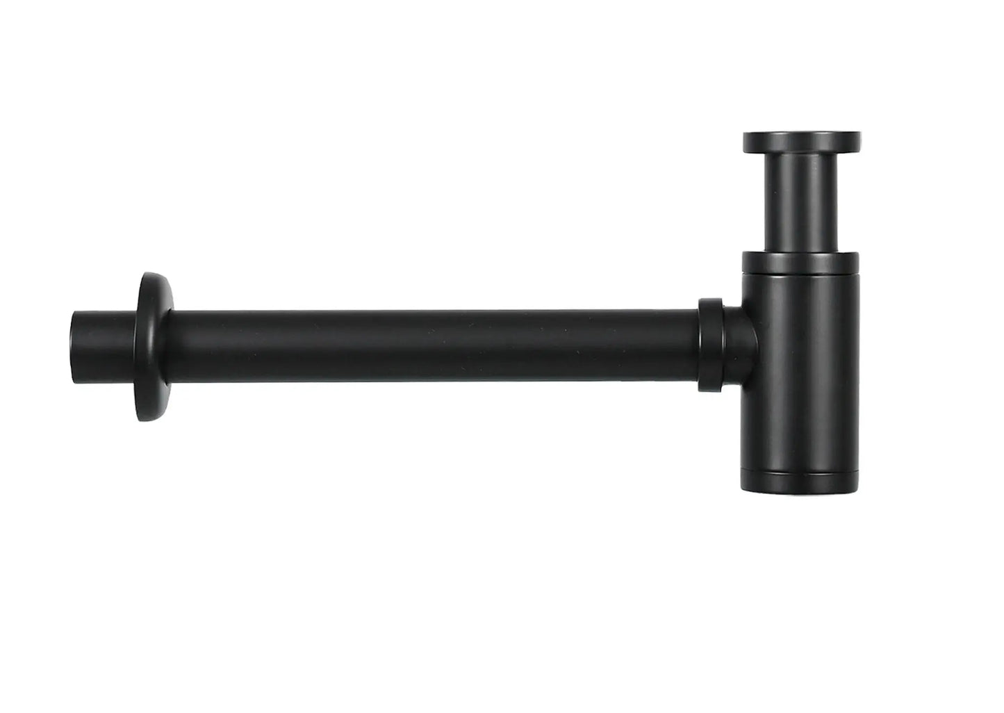 Sanisupreme Flat fonteinset – Marmer – Kraan recht mat zwart