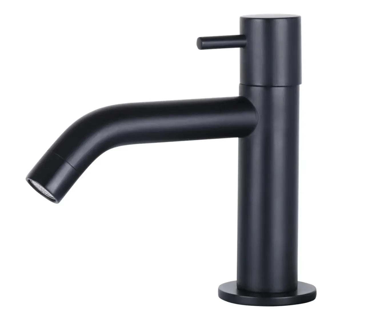 Sanisupreme Force fonteinset – Beton donkergrijs – Kraan gebogen mat zwart