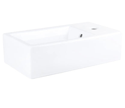 Sanisupreme Force Fonteinset – Keramiek – Kraan recht chroom