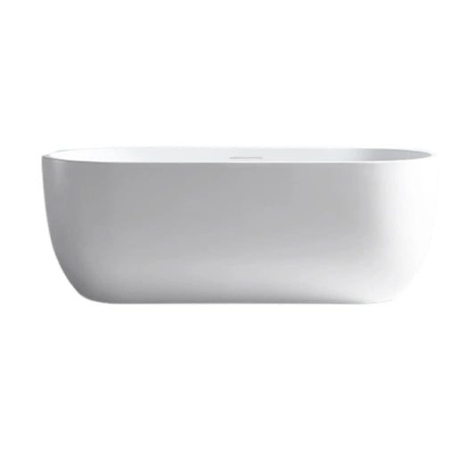SaniSupreme half vrijstaand AquaTherme Plus met push - up acryl wit glans 180x80
