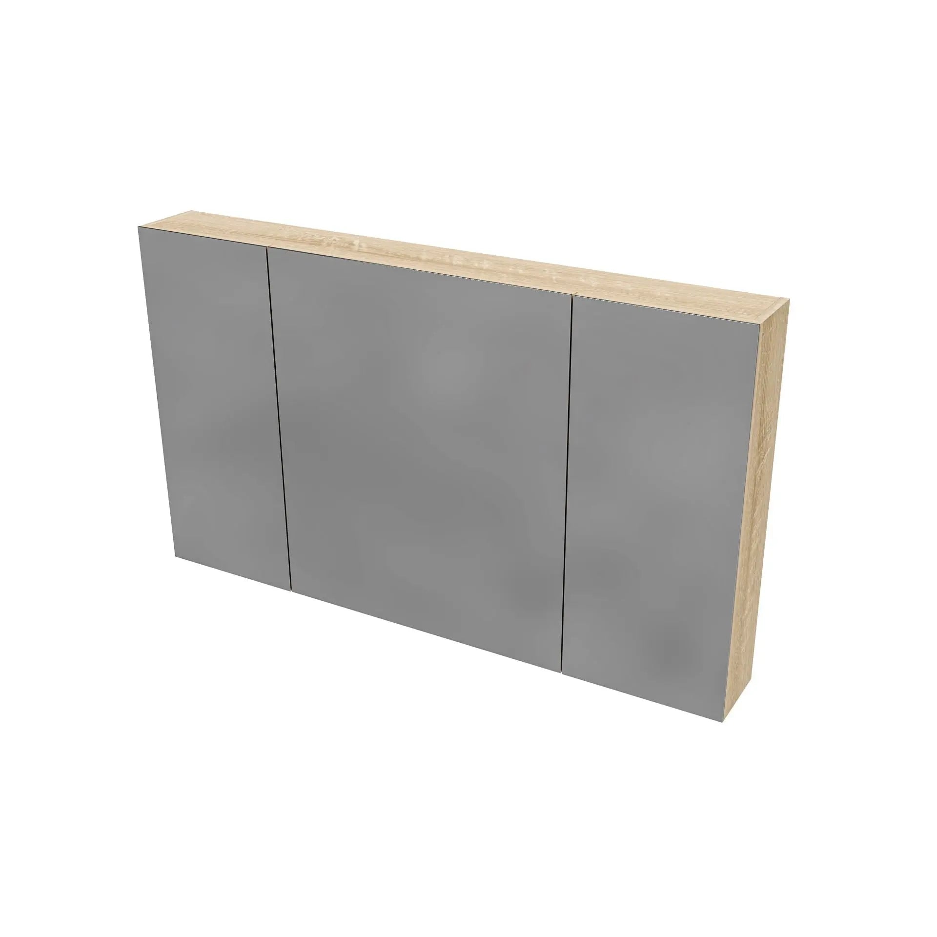 Sanisupreme Hayat spiegelkast 120X70X15cm - Eik