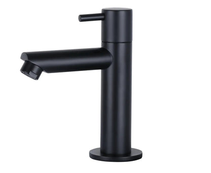 Sanisupreme Helios fonteinset – marmer – kraan recht mat zwart