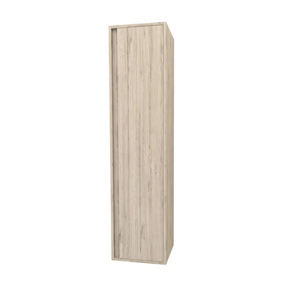 SaniSupreme® HighLine Elite Kolomkast Badmeubel 135x42x42 cm Licht Hout