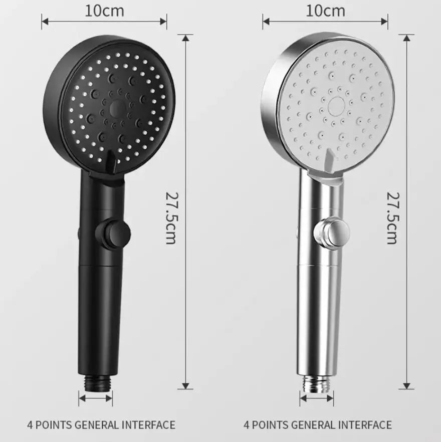 SaniSupreme HighLine Waterbesparende Jet Handdouche met 6 functies Chroom