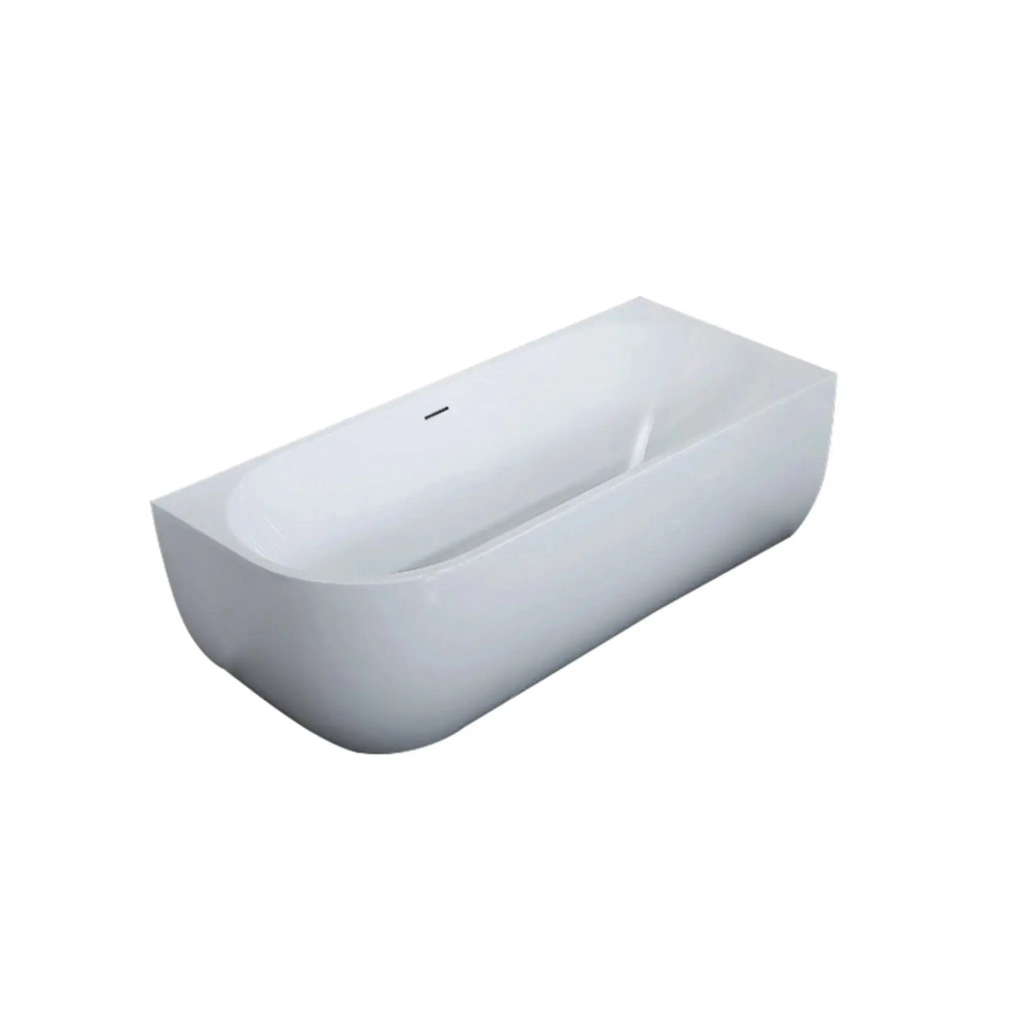 SaniSupreme hoekbad rechts AquaTherme Plus met push - up acryl mat wit 180x80