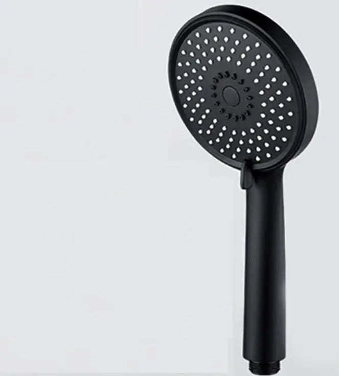 SaniSupreme Ibiza waterbesparende Handdouche met 6 waterstraal functies zwart exclusief 2 meter doucheslang