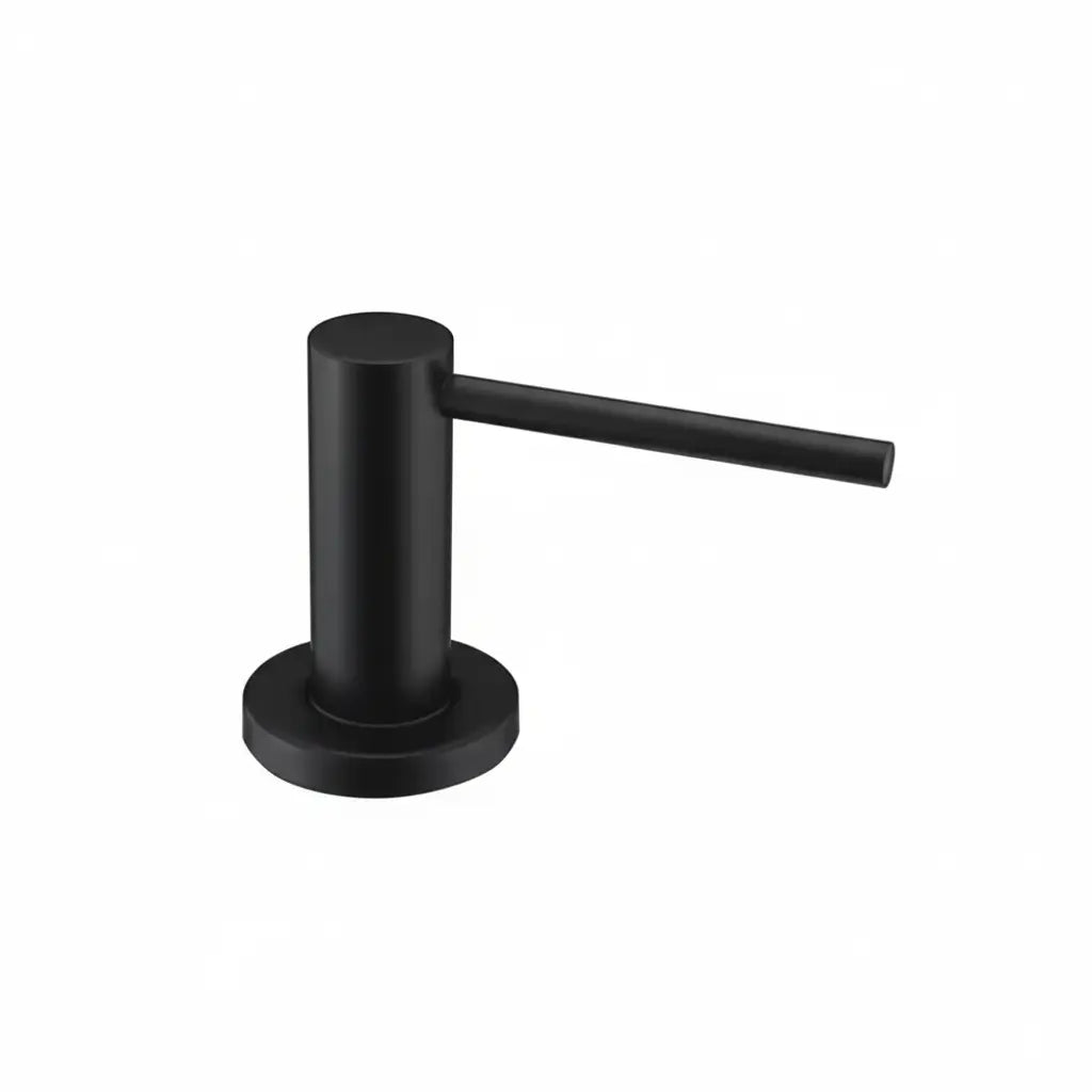 SaniSupreme inbouw zeepdispenser messing mat zwart Sanisupreme