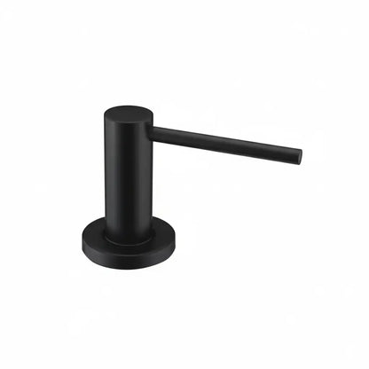 SaniSupreme inbouw zeepdispenser messing mat zwart Sanisupreme